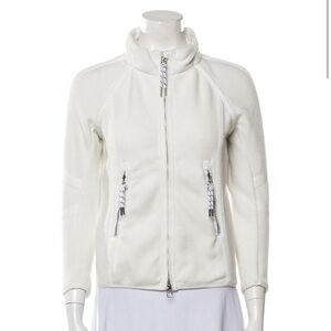 JETSET Women's White Zip-Up Jacket size XS